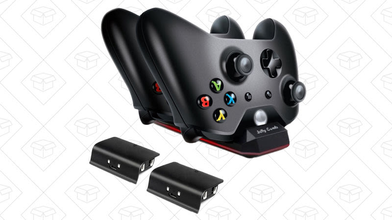 Doble dock para recargar mandos de Xbox One, $18 con código 7TZW34B5